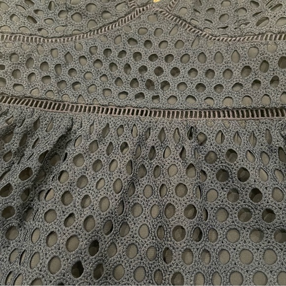 Abercrombie & Fitch Blue Eyelet Mini Dress - Picture 7 of 13